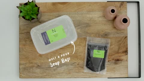 Handmade Soap - How to Make Charcoal Soap At Home With Melt and Pour Soap Base (Supplies Australia)