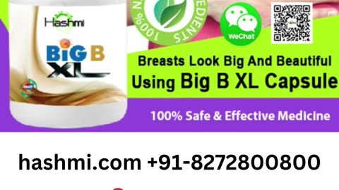 Enlarge and Improve Your Breasts with Big BXL Capsules