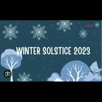 Today is first day of winter winter solstice of 2023 ☃ ⛇ ❄ 12/25/23