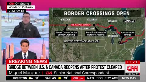 CNN's Miguel Marquez talks about the Canadian trucker protest