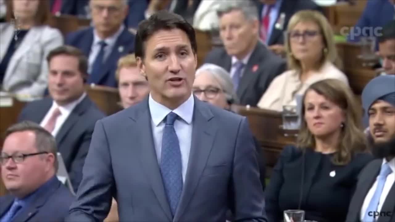 The Great Reset | Canadian Conservative Leader Calls Out Trudeau's Hypocrisy, "In the Month of July The Prime Minister Jumped On His Private Jet 20 Times."