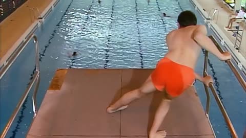 Mr Bean Dive funny video