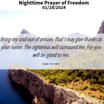 Nighttime Prayer of Freedom #youtubeshorts #grace #jesus #mercy #faith #fyp #bless #love #trust #joy