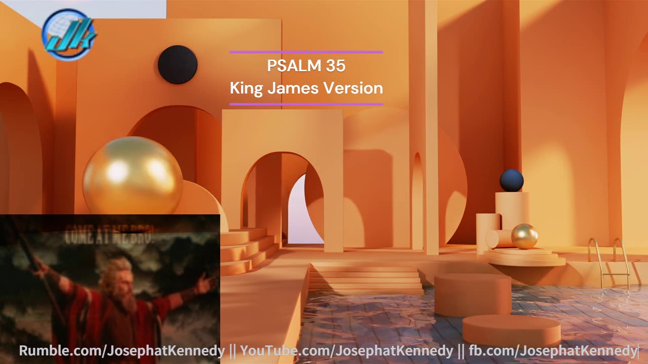 Psalm 35 KJV by Max McLean - Amazing Grace 2011 - Classical Whimsical - Kevin MacLeod