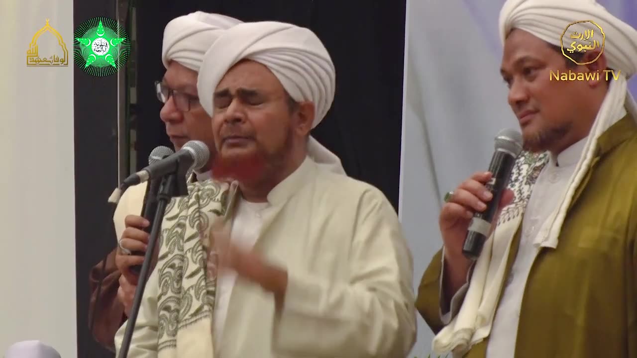 Habib Umar bin Hafidz at the Rabithah Alawiyah Association