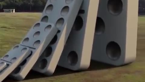 Big Domino effect V2 #short