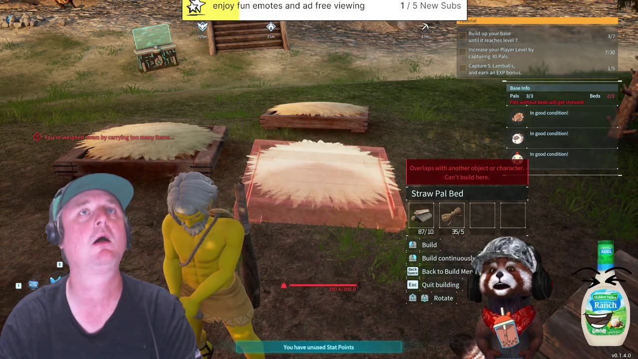 pt2 just a noob in palworld looking find bread and grapes