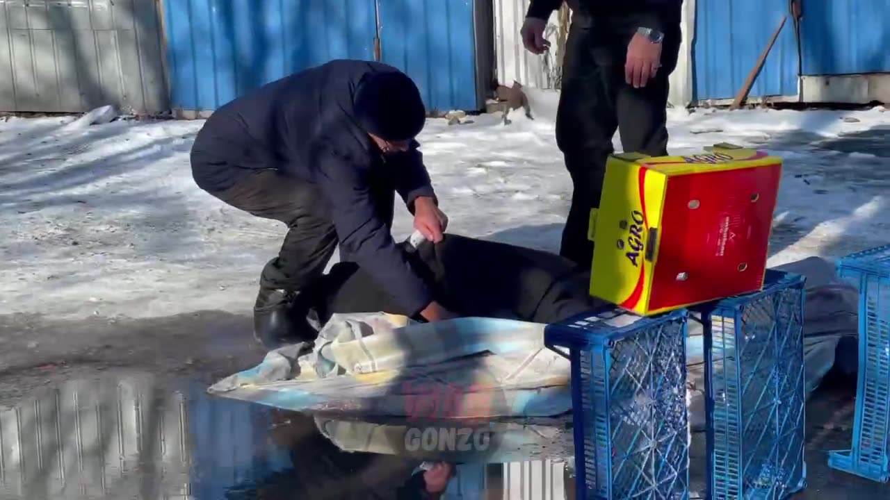 Ukrainians Fired on a Crowded Market in Donetsk