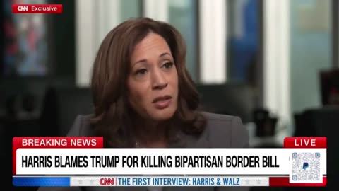 KAMALA HAS NO ANSWERS ON ILLEGAL BORDER CROSSERS