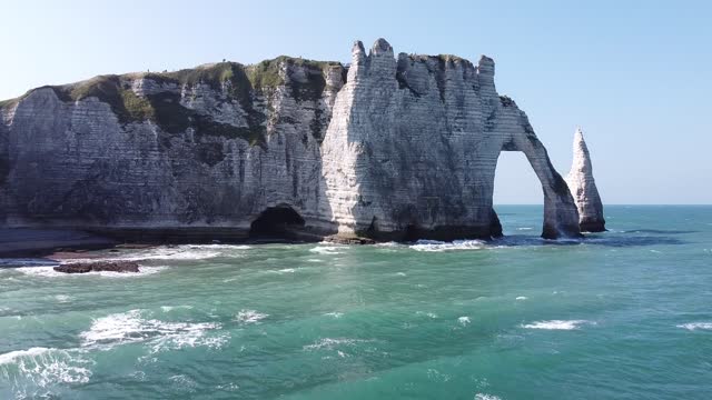 Costa Etretat Normandia França