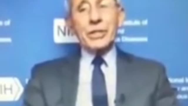 Hold Fauci Accountable After His Confession In This Video