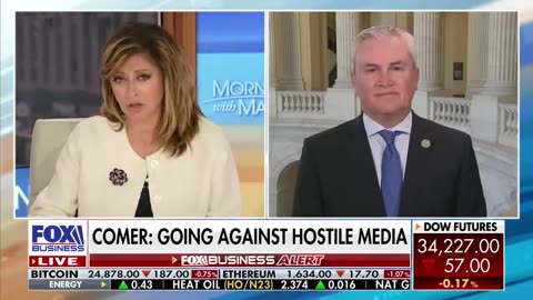 Rep. James Comer details ‘very serious allegation’ of Joe, Hunter Biden ‘accepting bribes’