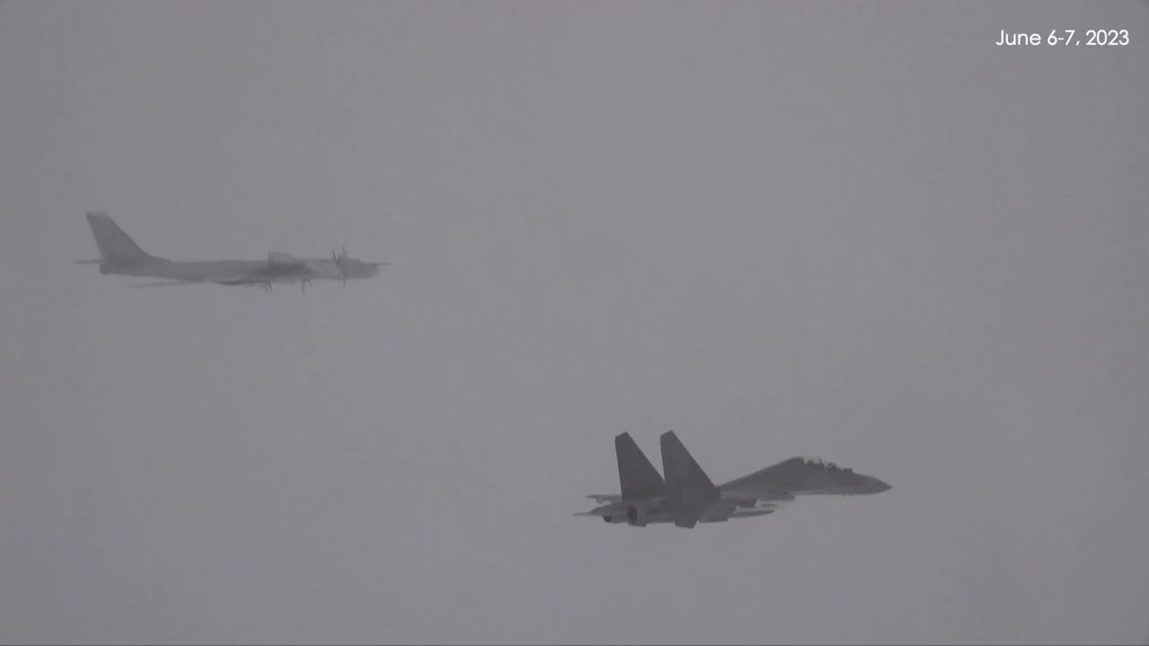 China PLA releases footage of 6th strategic patrol with Russia involving Tu-95, H-6K and J-16