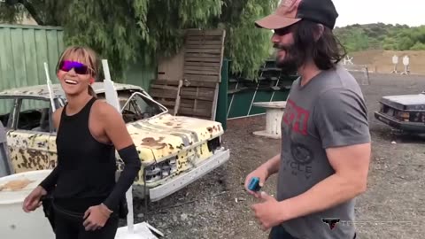 Halle Berry Training with Taran Tactical [Ready for John Wick: Chapter 3]