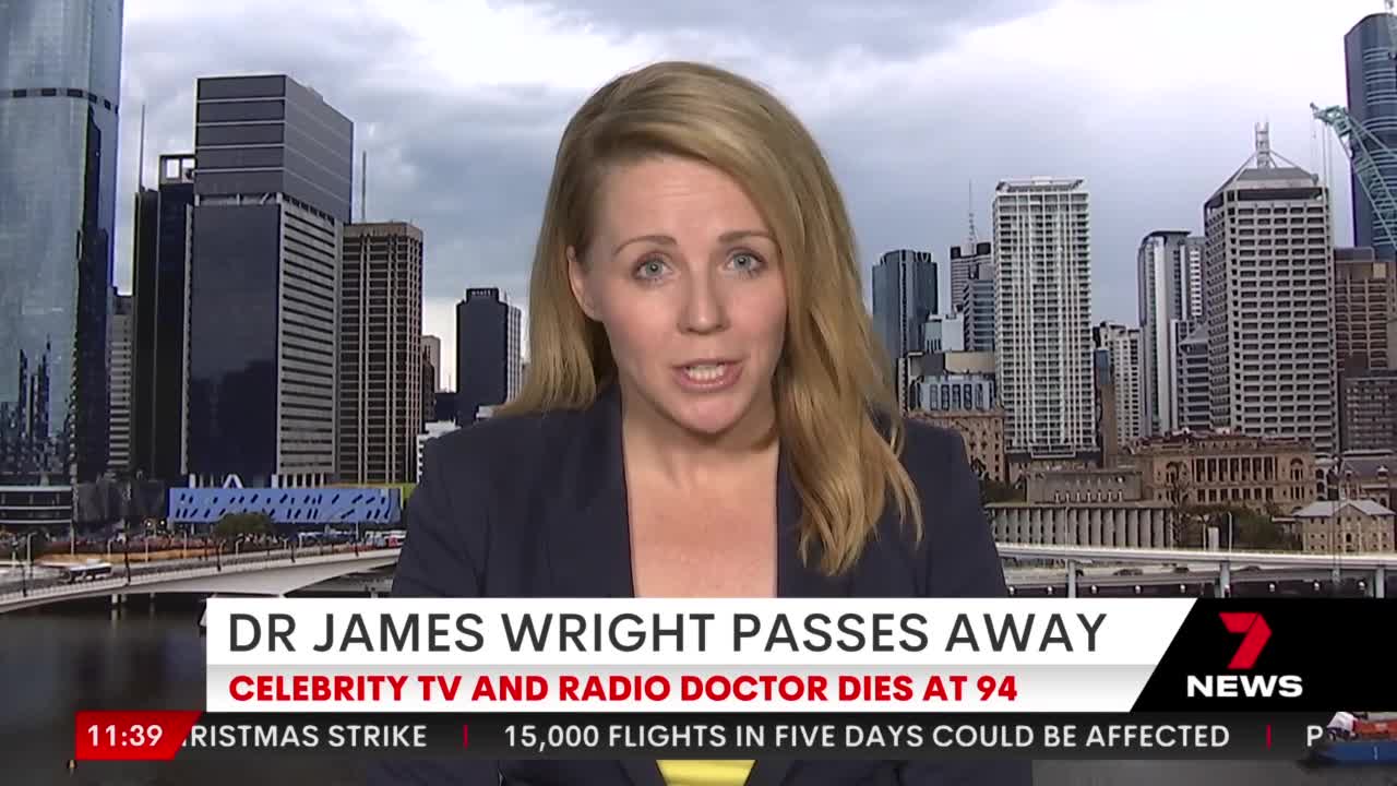 Australian TV doctor Dr James Wright dies, officially known as Doctor James Knight _ 7NEWS