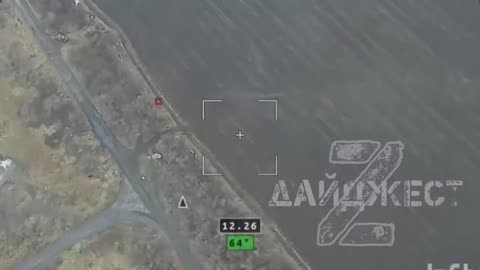 Destruction of a Leopard Tank Near Pokrovsk