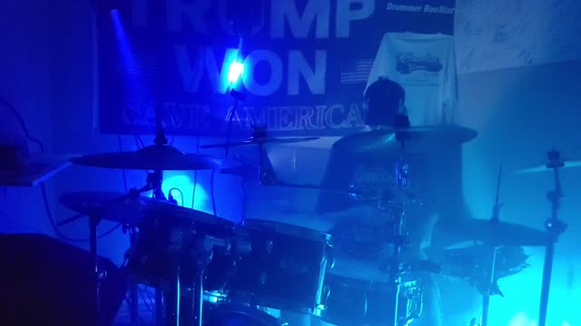 RooStar drumming to 2Scratch ft. Taog- City Of Roses.