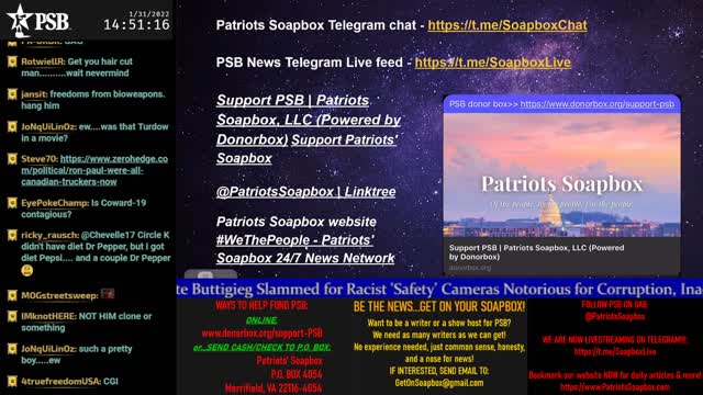 2022-01-31 13:00 EST - "You Don't Say? Gang": with Nurse Nett, No Regerts, Maj WTF & more