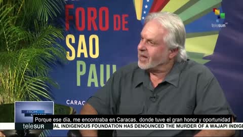 Foro Sao Foro Sao Paulo/Caracas-25/7/19. TeleSur/Arnold August. EN/ES