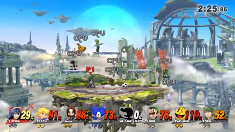 Super Smash Bros 4 Wii U Battle140