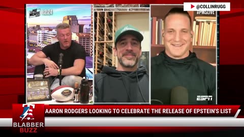 Aaron Rodgers Looking To Celebrate The Release Of Epstein's List