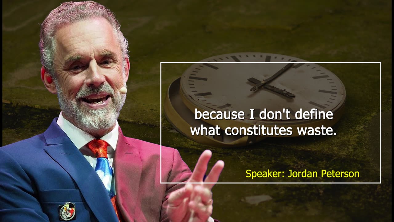 Stop Wasting Your Time Motivational Speech by Jordan Peterson