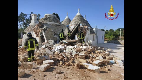 Cisternino: esplosione in un trullo, un morto. Salvata coppia di Barletta.