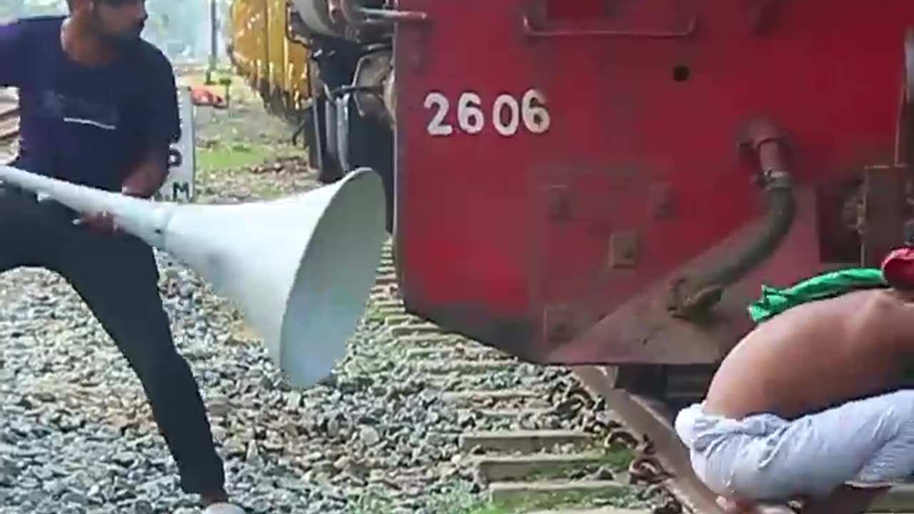 Train Horn Prank