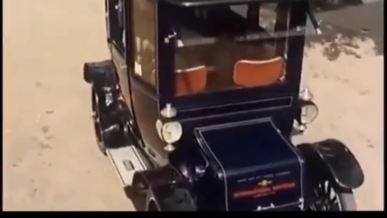 THE WORLD’S FIRST SOLAR POWERED CAR 1912