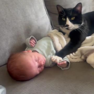 I was just stretching! 😹