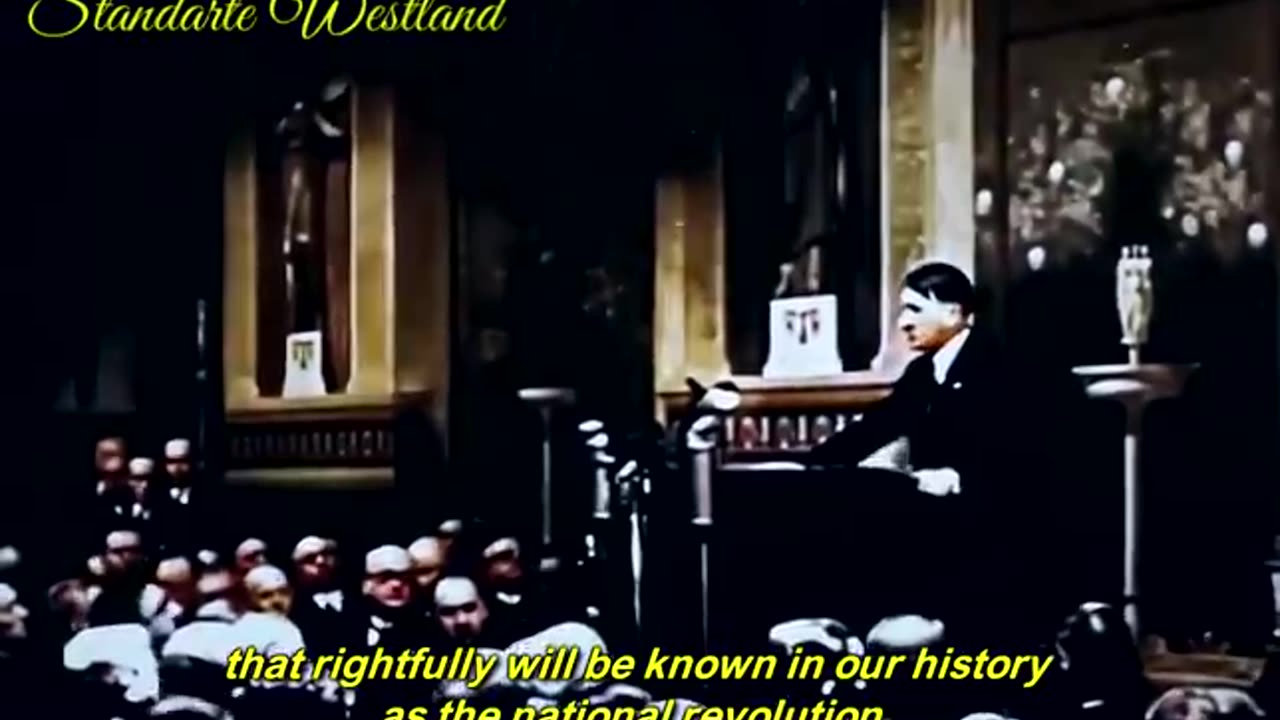 Hitler 1933 Press conference
