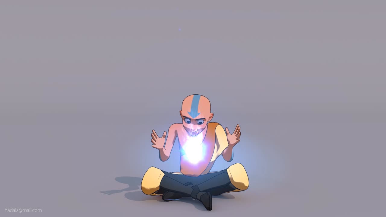 Avatar - Aang lips sync animation