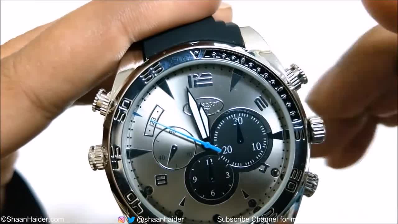 1080p Spy Camera Wristwatch : Hands-on Review