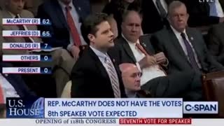 Matt Gaetz Voted Donald J Trump for Speaker 💥