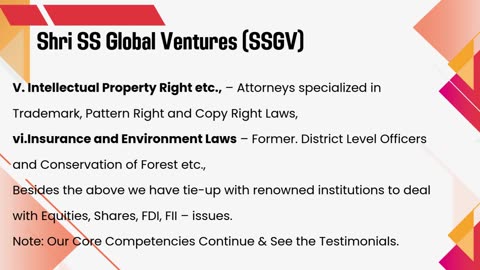 Shri SS Global Ventures : Trusted One-Stop Solution Provider