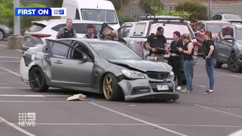 Three people arrested after intense stand-off with police | 9 News Australia