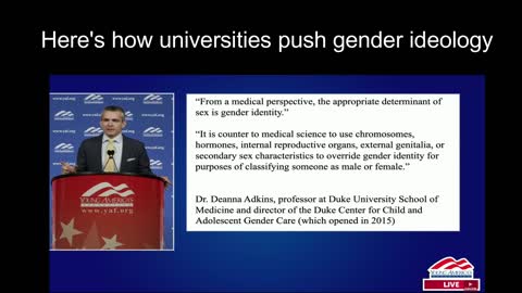 Here's how professors push gender ideology