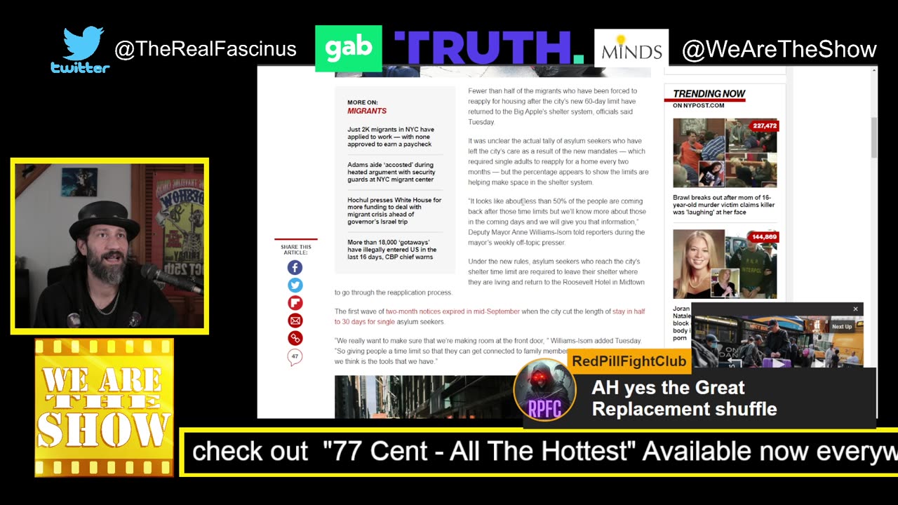 Wed 10-18 7pm Everything BUT Israel Hamas NEWS