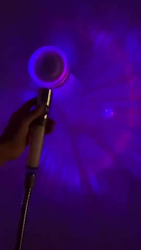 Water Saving RGB LED Shower Head Temperature Control