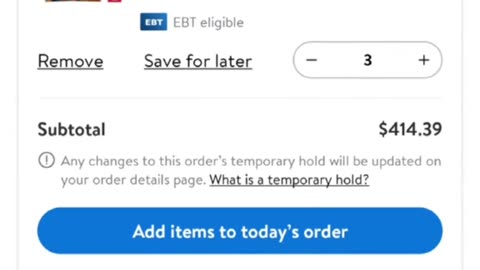 Red pill- All of a sudden walmart history on orders past 1 year gt erased.