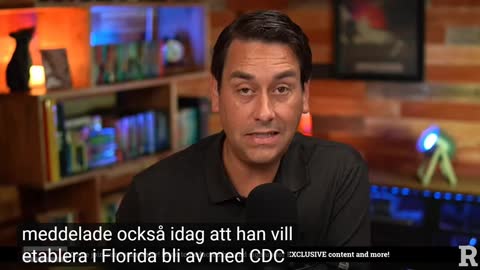 # 606 - Ron DeSantis prövar nu via HD i Florida, Pfizers skuld i Vaccinskandal