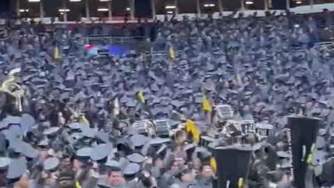 Steve Bannon "Donald J Trump being introduced at todays ARMY and NAVY game" - chills