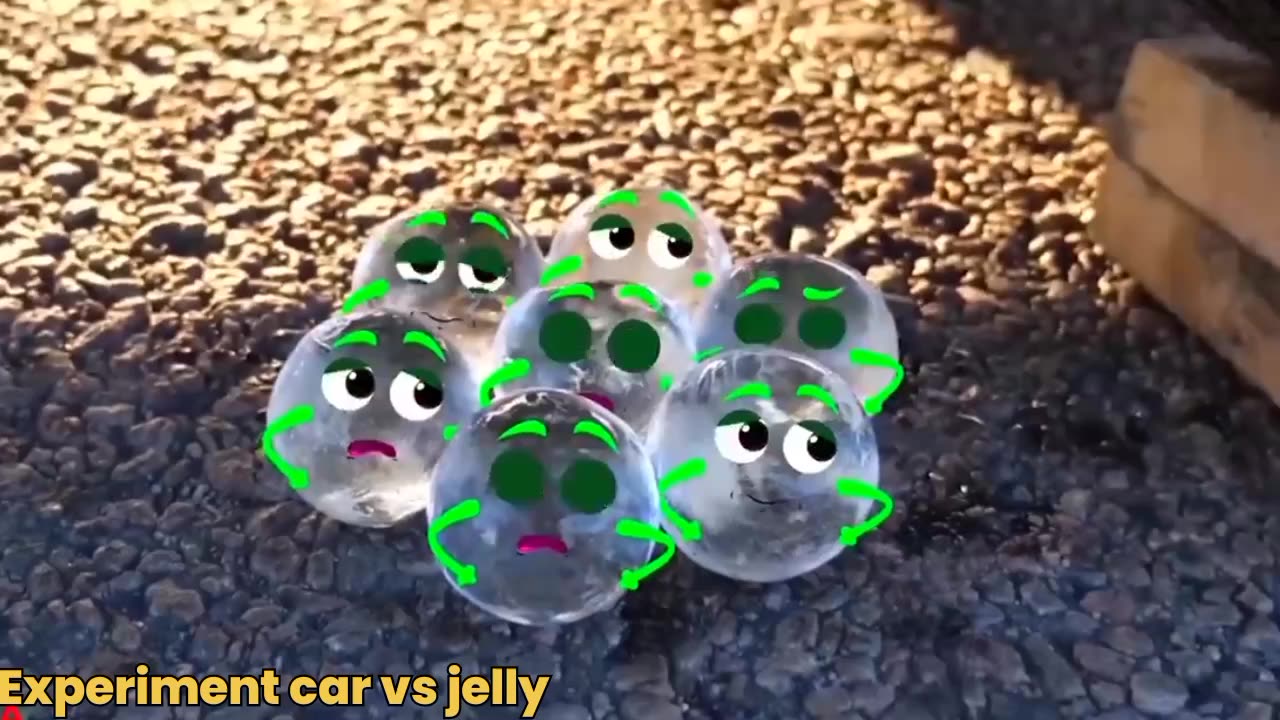 Car vs Jelly , Toothpaste,Coco cola |