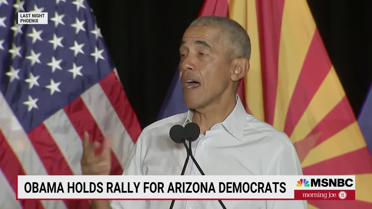 Obama Goes Out To Make Closing Argument, Motivate Democrats