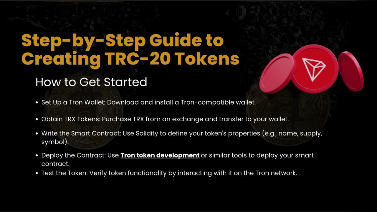 Getting Started with TRC-20 Tokens: A Step-by-Step Guide