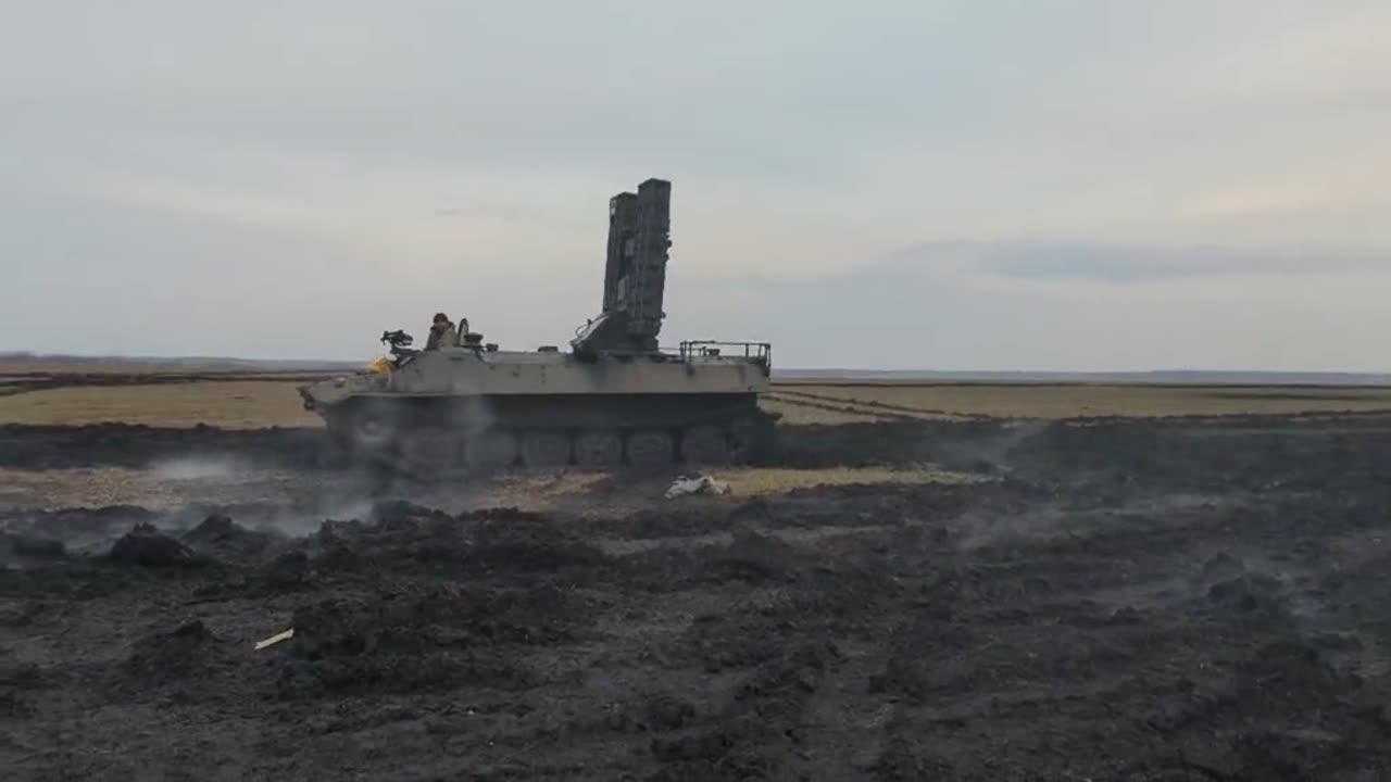 Footage of a Ukrainian SAM