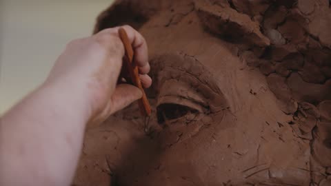 Face making with Clay