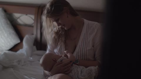 Mother and newborn together