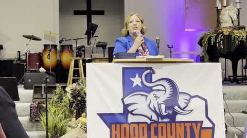 Hood County Republican Conservatives Bunni Pounds of Christians Engaged September 24, 2024
