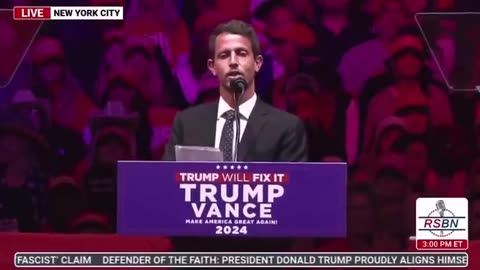 Comedian NUKES Biden With Joke At MSG Rally